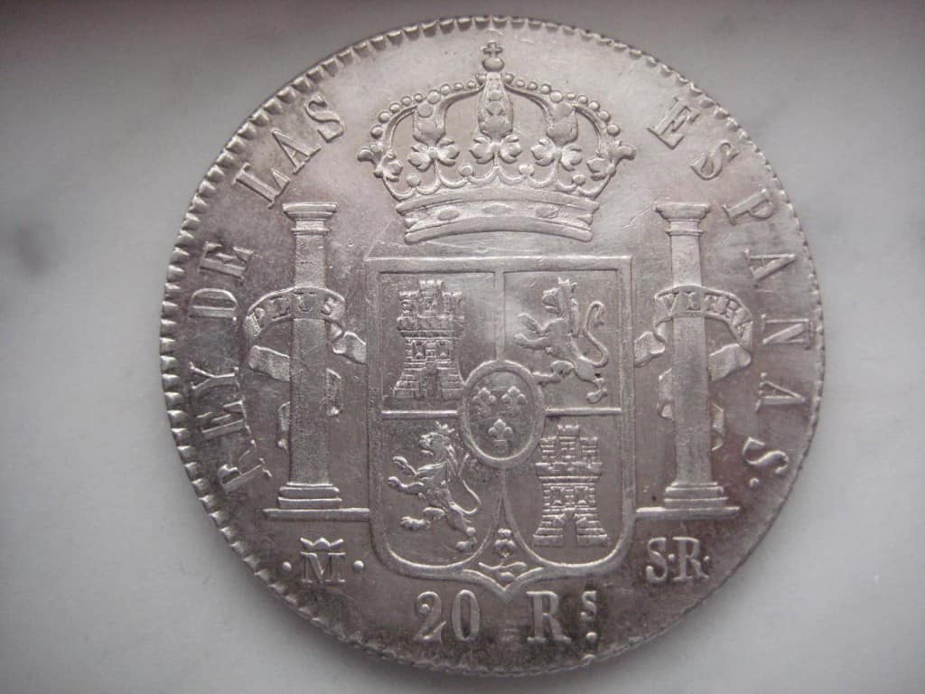 20 reales 1822