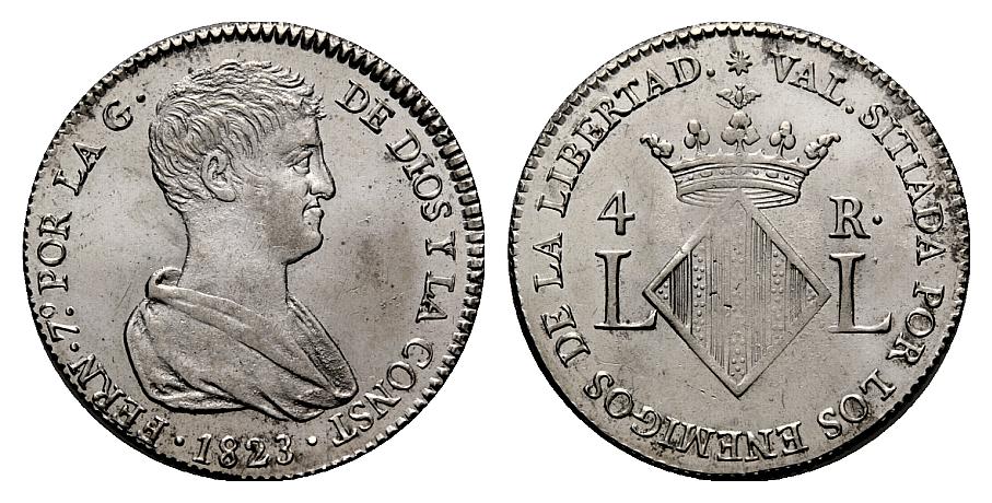 4 reales 1823