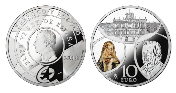 10 euros serie Europa Barroco