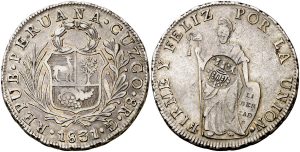 8 reales Cuzco resellado Manila