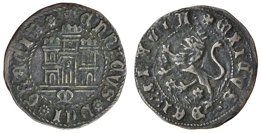 Maravedí de Enrique IV de Murcia