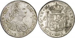 8 reales Nueva Guatemala 1797