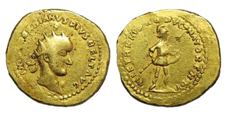 Supuesto medallón de Gordiano III. Moneda analizada.